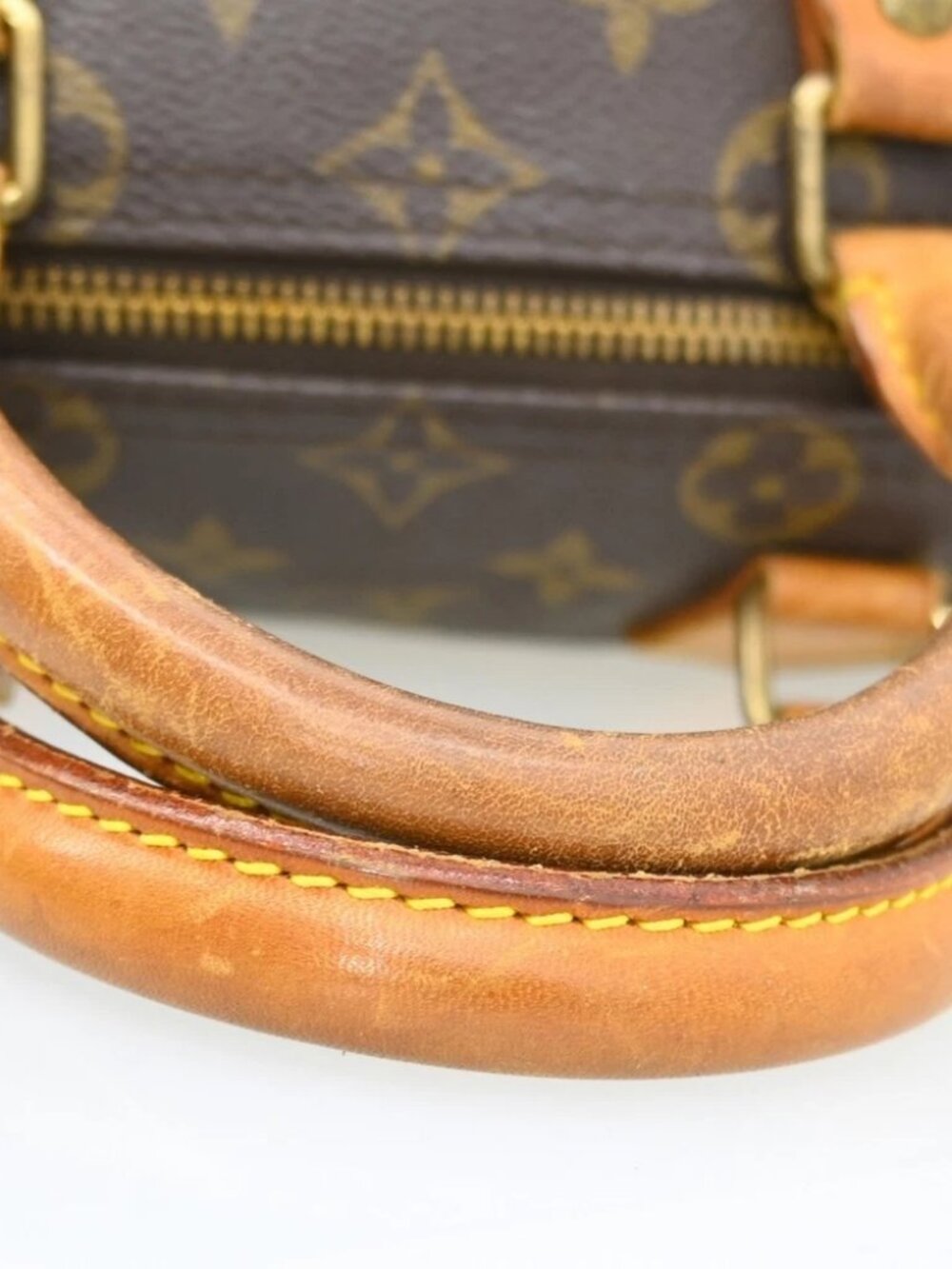 BUYIT03 LOUIS VUITTON MONOGRAM SPEEDY 25 HANDBAG M41528 VI1902 YQ07823 - Picture 11 of 14